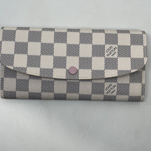 Louis Vuitton Emilie Wallet Damier Azur - Picture 7 of 11